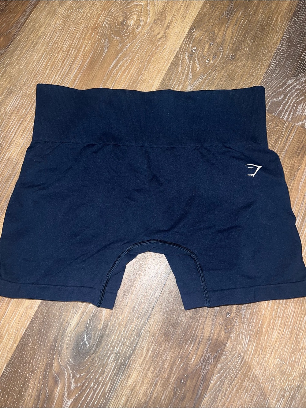 Gymshark Black High-Rise Bike Shorts